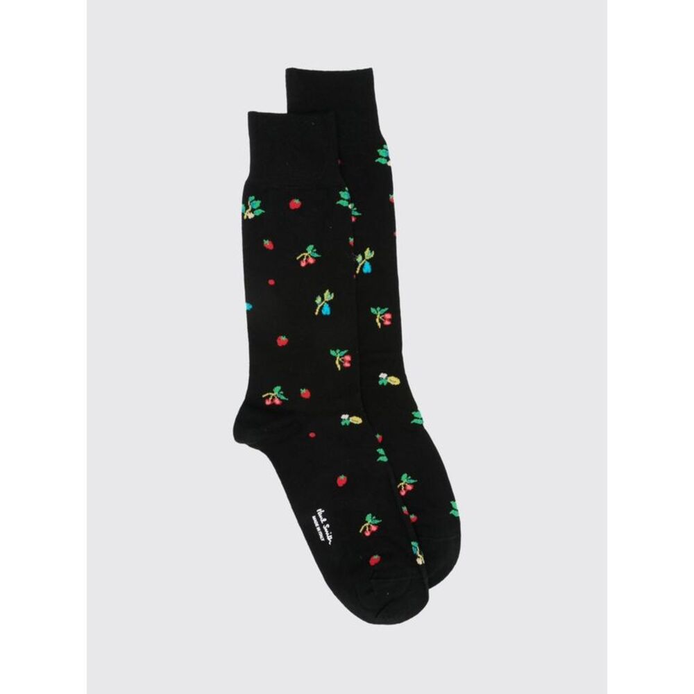 Paul Smith Men Paul Smith Fruit All-Over Print Organic Cotton Socks